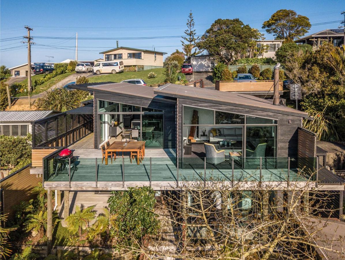 Villa Taonga With Sea Views By Waiheke Unlimited Oneroa Exterior foto